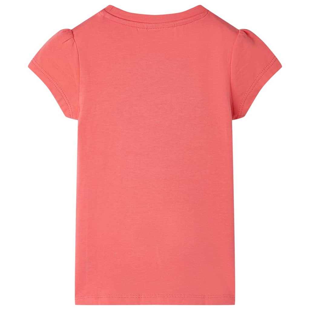 VidaXL Chemise enfant 116 couleur corail