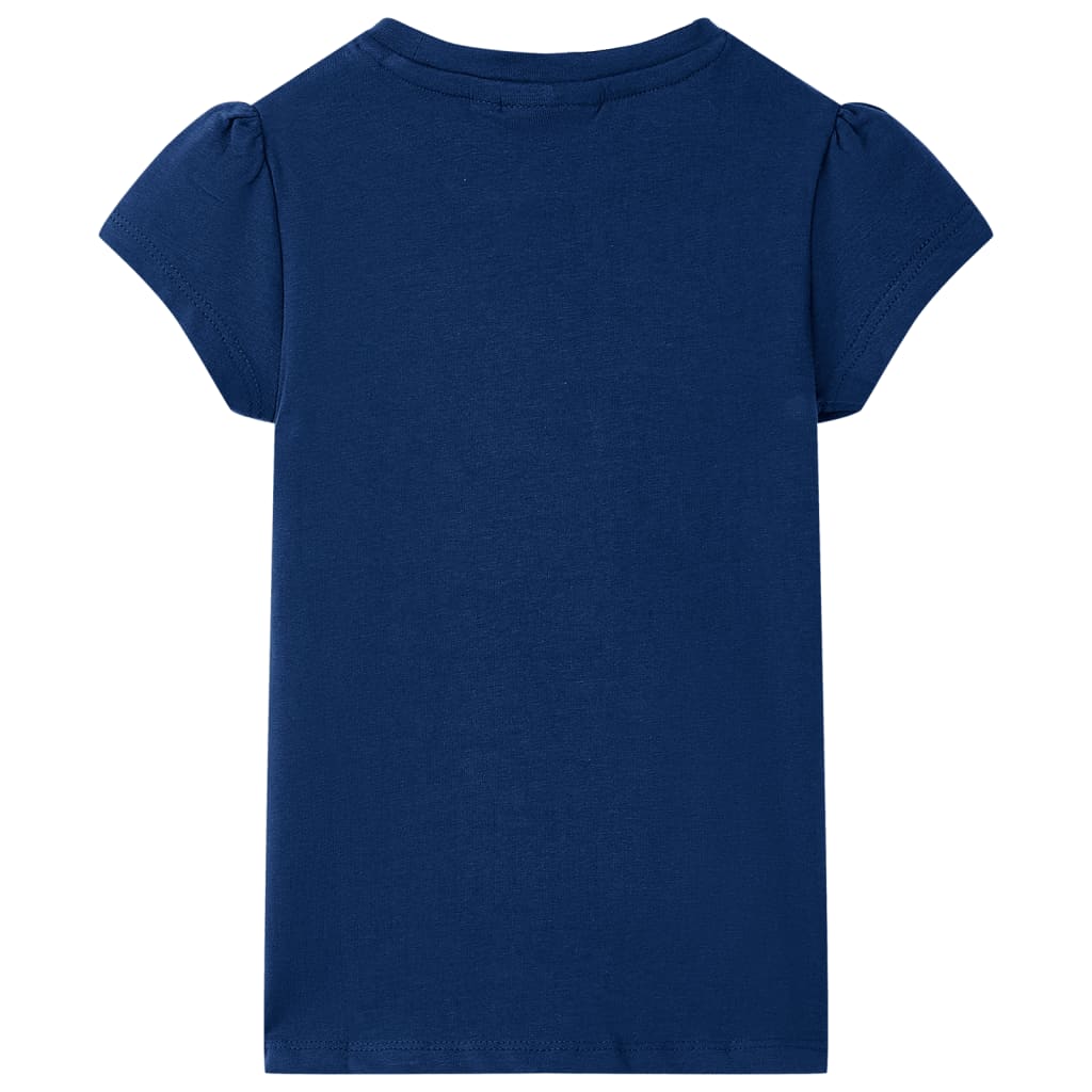 VidaXL Chemise enfant 92 bleu marine