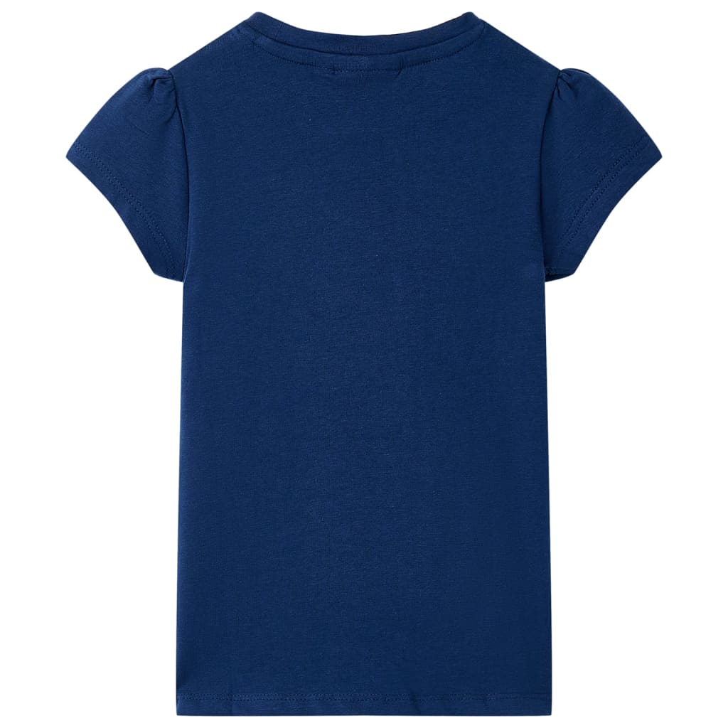 VidaXL Chemise enfant 116 bleu marine