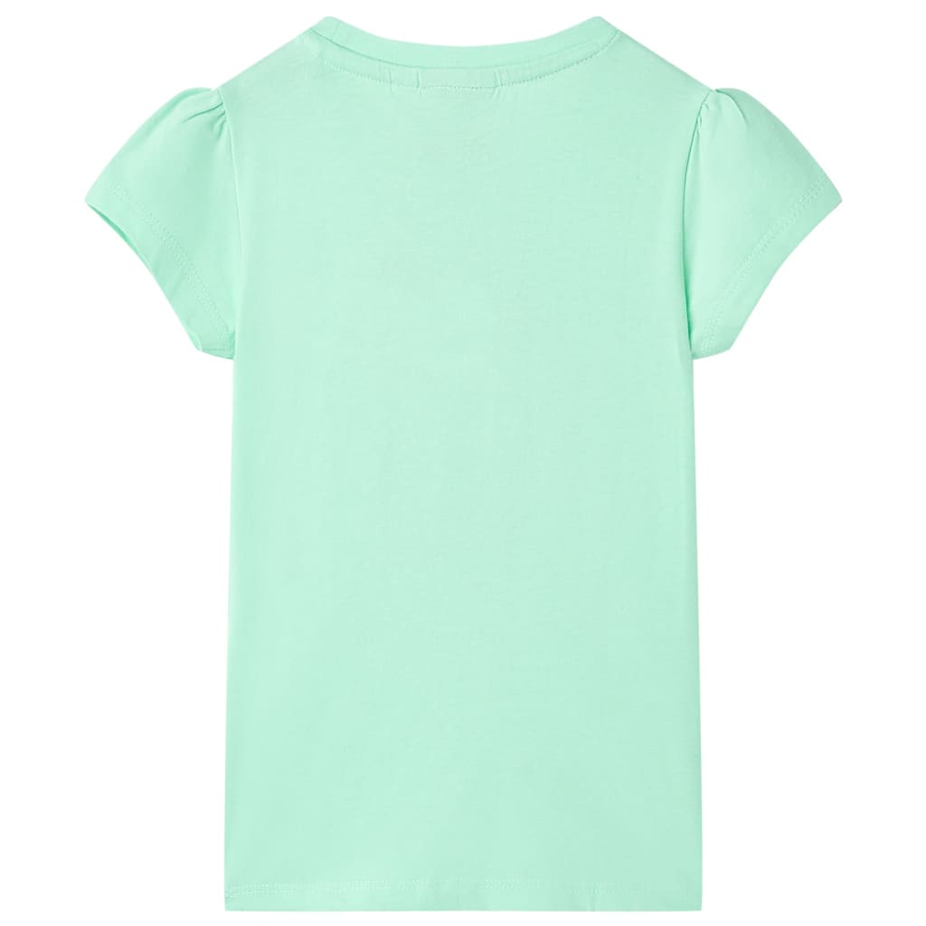 VidaXL Chemise enfant 104 vert vif