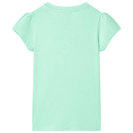 VidaXL Chemise enfant 116 vert vif