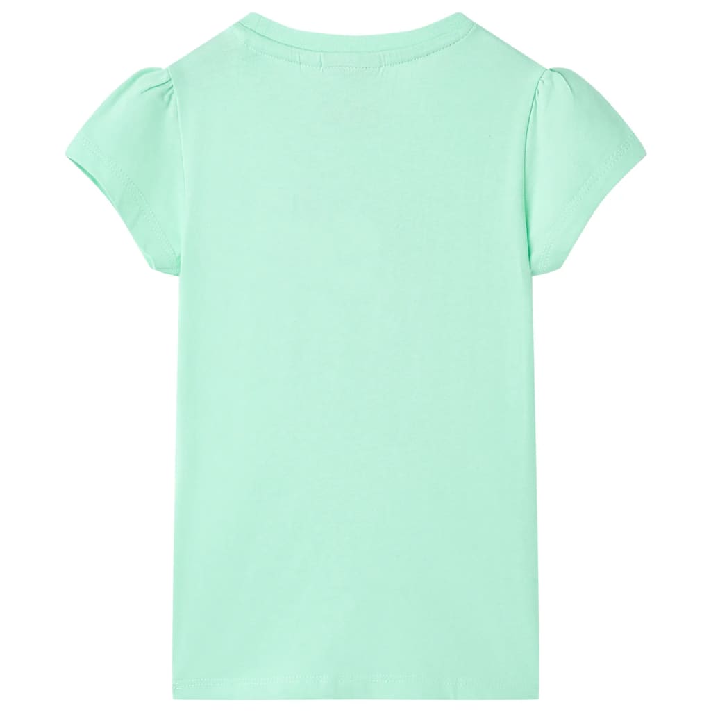 VidaXL Chemise enfant 140 vert vif