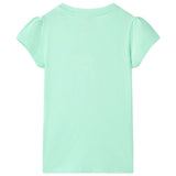 VidaXL Chemise enfant 140 vert vif
