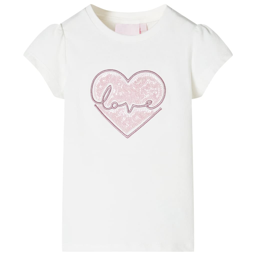 Chemise enfant VidaXL 104 écru