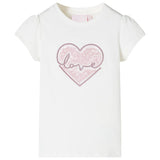 Chemise enfant VidaXL 104 écru