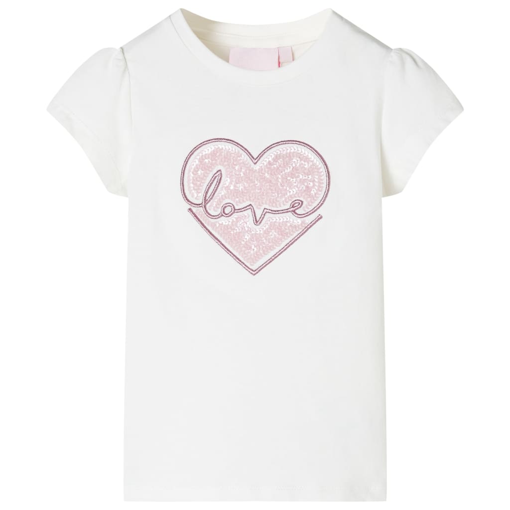 Chemise enfant VidaXL 116 écru