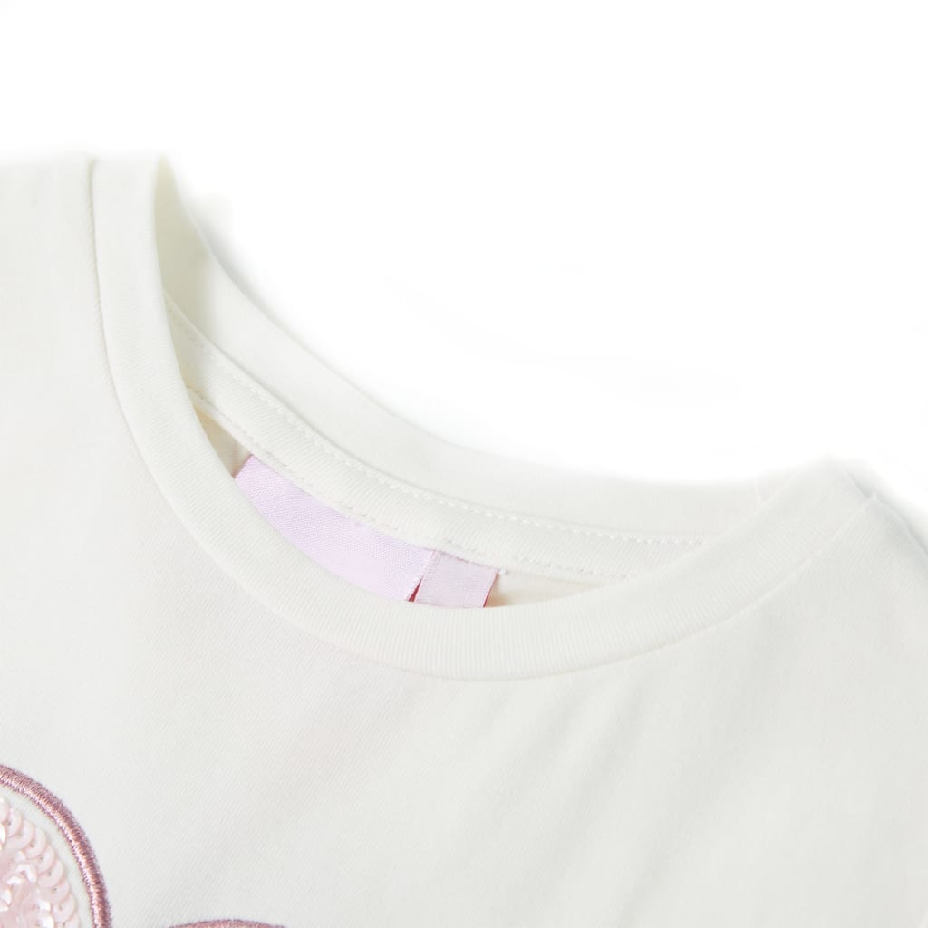 Chemise enfant VidaXL 116 écru