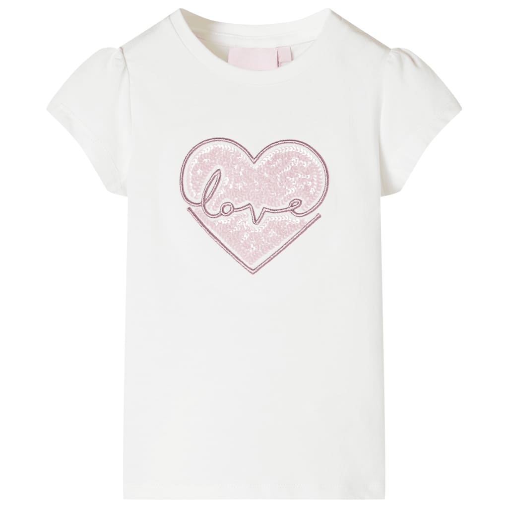 VidaXL Chemise enfant 128 écru
