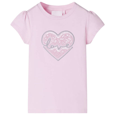 VidaXL Chemise enfant 104 rose clair