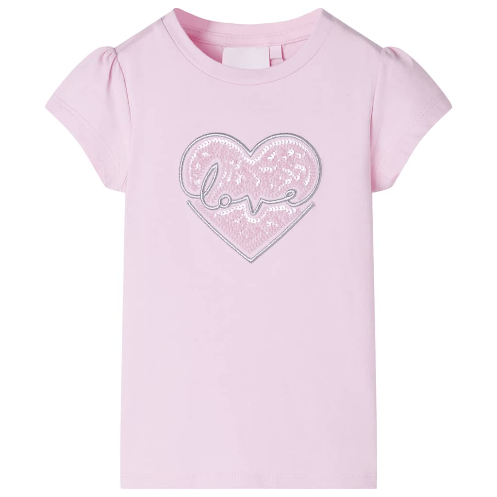 VidaXL Chemise enfant 128 rose clair