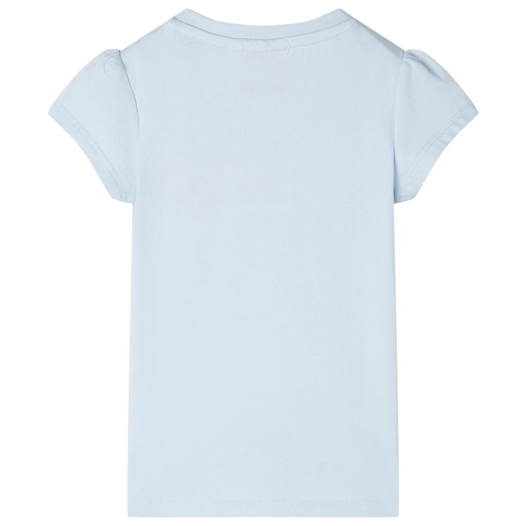 VidaXL Chemise enfant 92 bleu clair