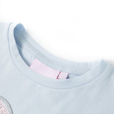 VidaXL Chemise enfant 92 bleu clair