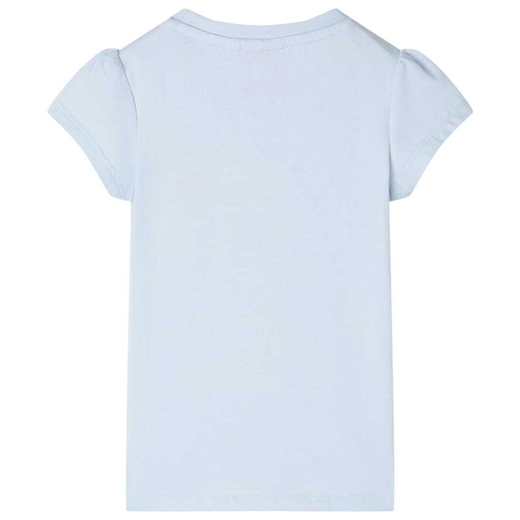VidaXL Chemise enfant 116 bleu clair