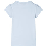 VidaXL Chemise enfant 140 bleu clair