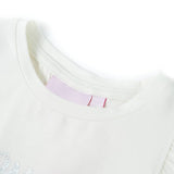 VidaXL Chemise enfant à manches à volants 140 blanc