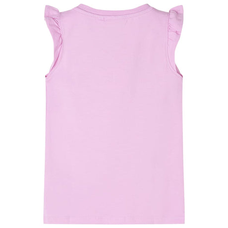 VidaXL Chemise enfant avec volants sur les manches 116 lilas