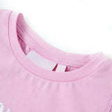 VidaXL Chemise enfant avec volants sur les manches 140 lilas