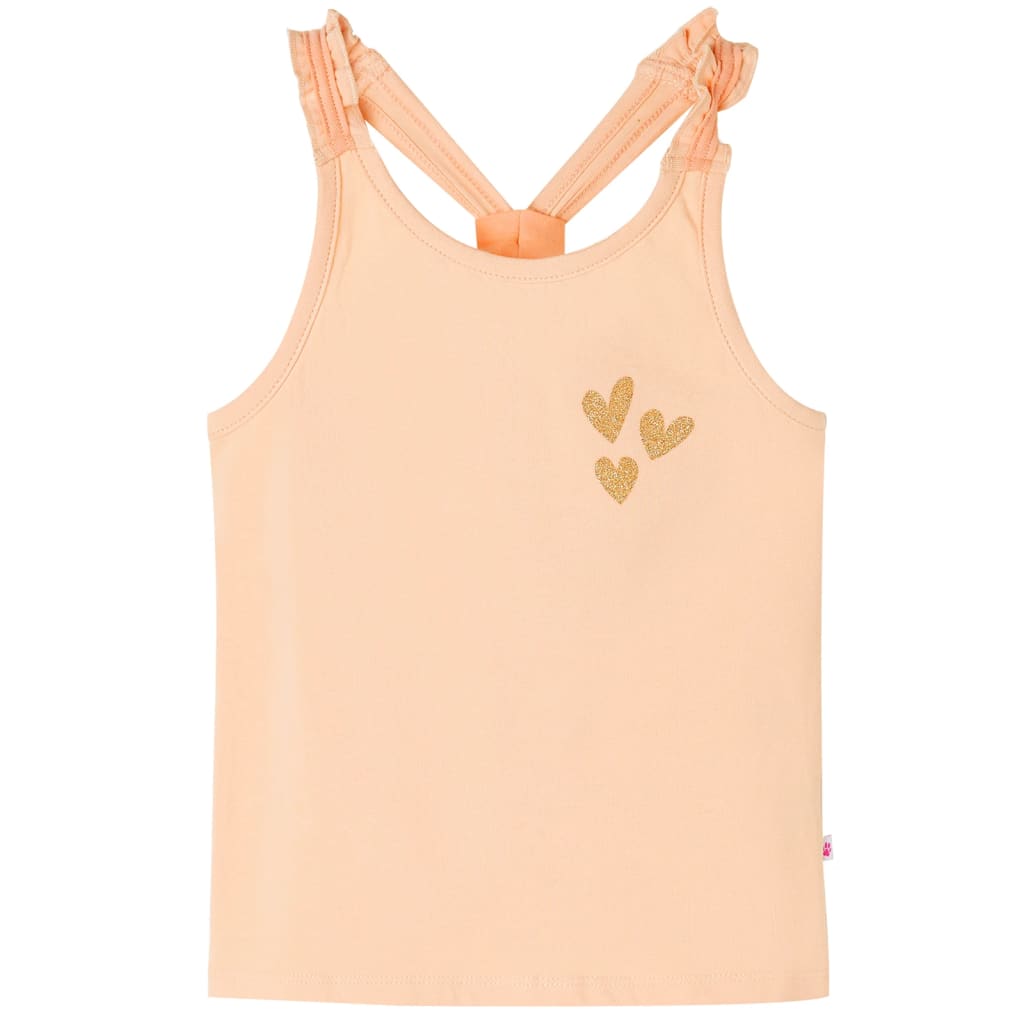 VidaXL Haut enfant 116 orange clair