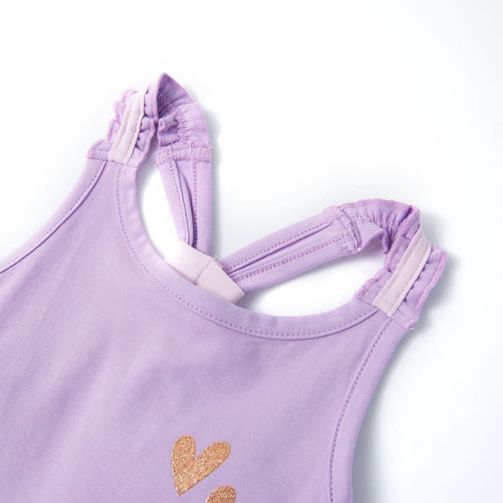 VidaXL haut enfant 128 lilas
