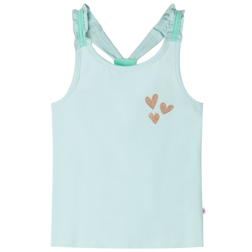 VidaXL Haut enfant 116 menthe clair