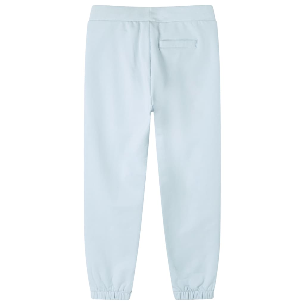 VidaXL Pantalon de survêtement pour enfants 140 bleu clair
