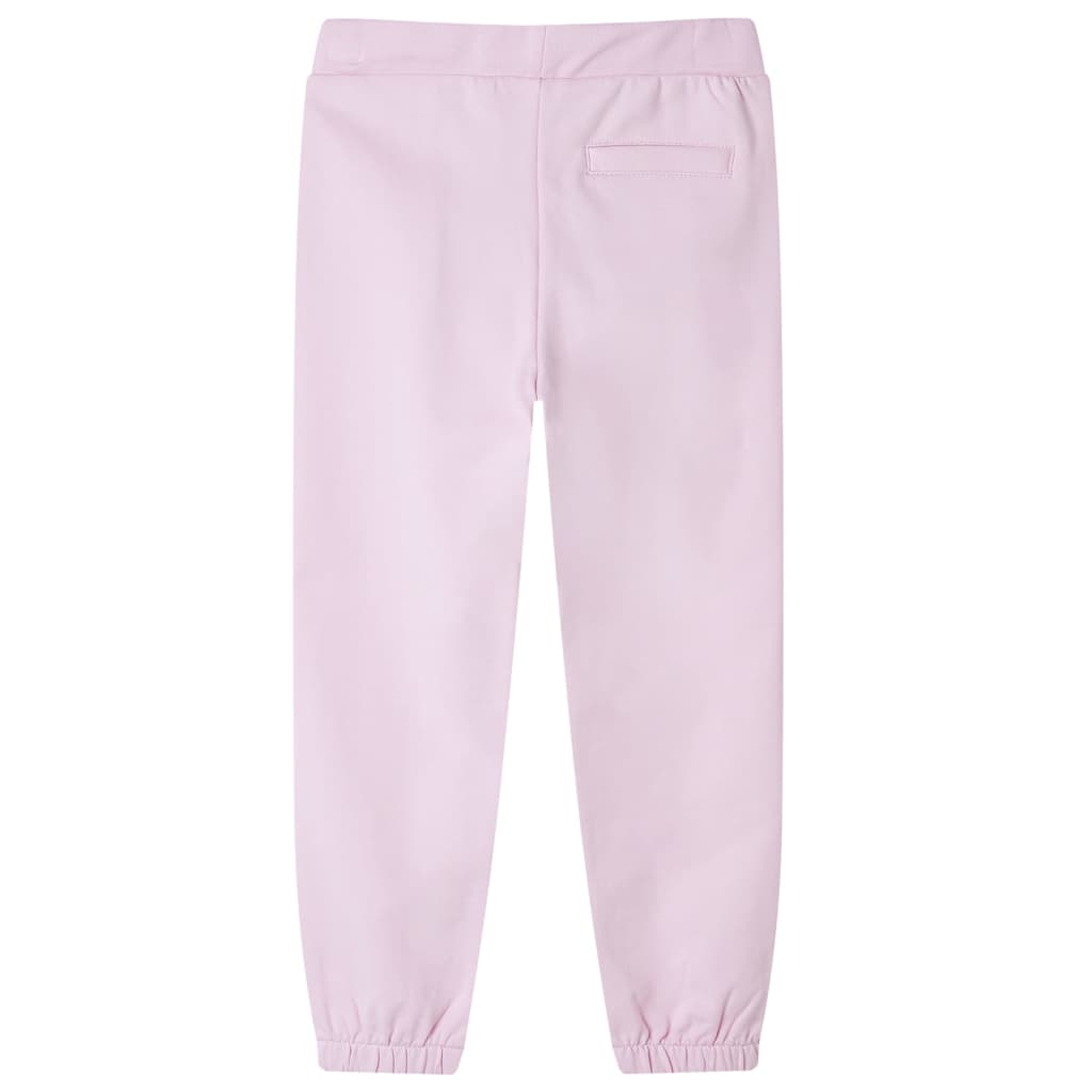 VidaXL Pantalon de survêtement pour enfants 116 rose clair