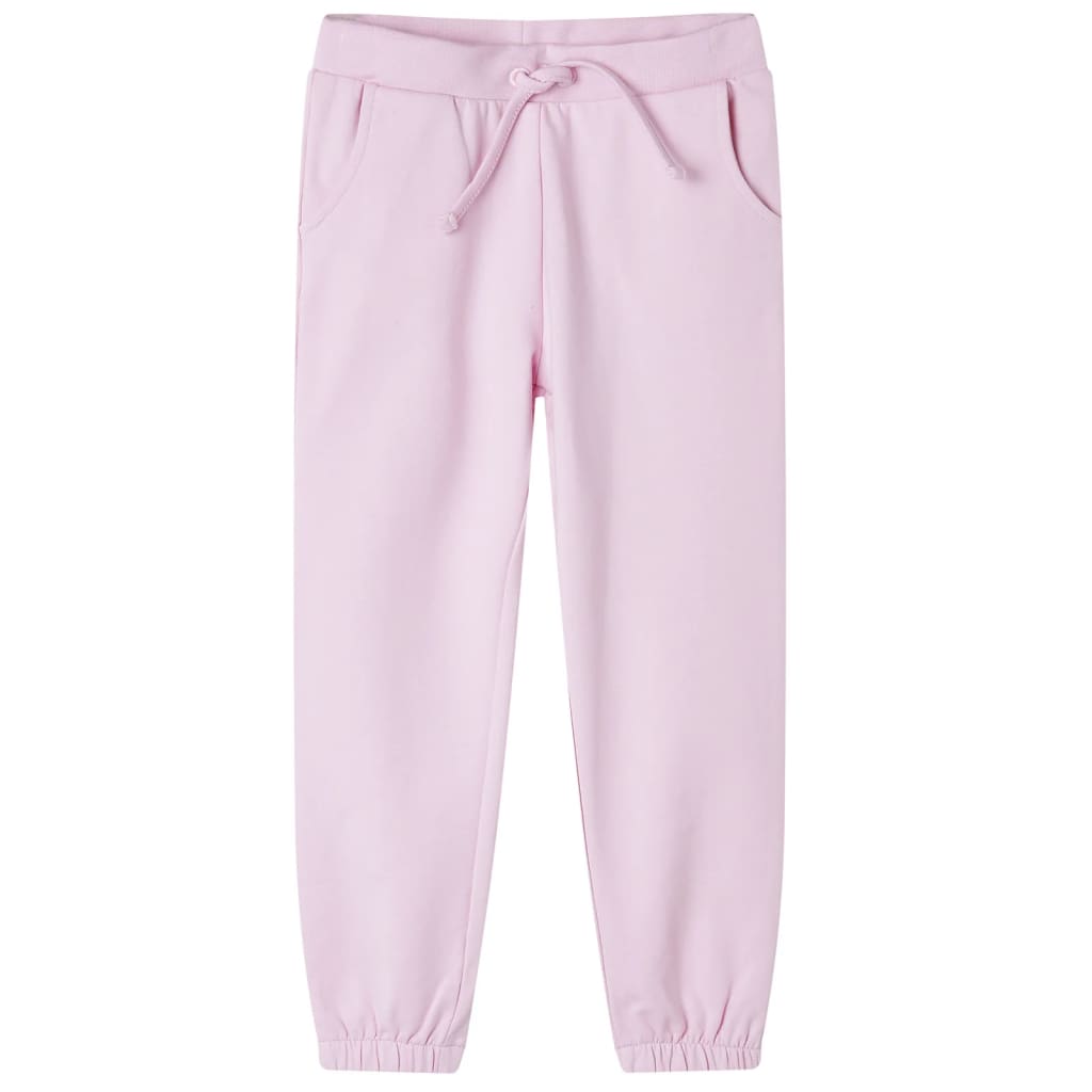 VidaXL Pantalon de survêtement pour enfants 128 rose clair