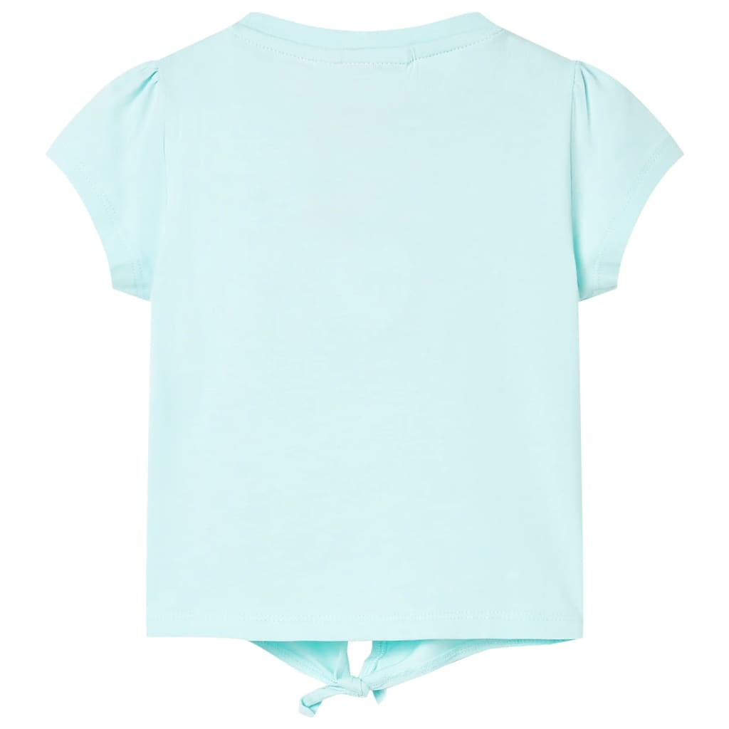VidaXL Chemise enfant 116 bleu mer clair