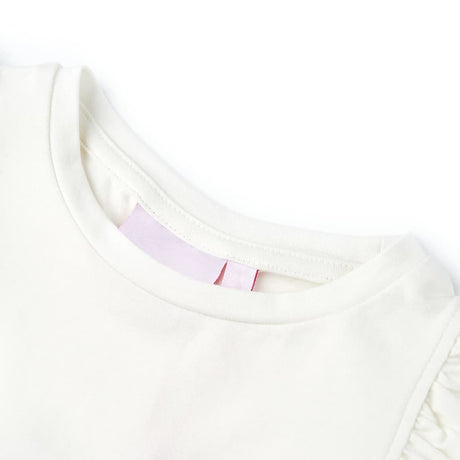 VidaXL Chemise enfant 104 écru