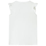 VidaXL Chemise enfant 116 écru