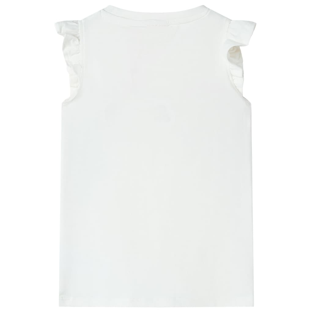 VidaXL Chemise enfant 128 écru