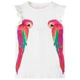 VidaXL Chemise enfant 140 écru