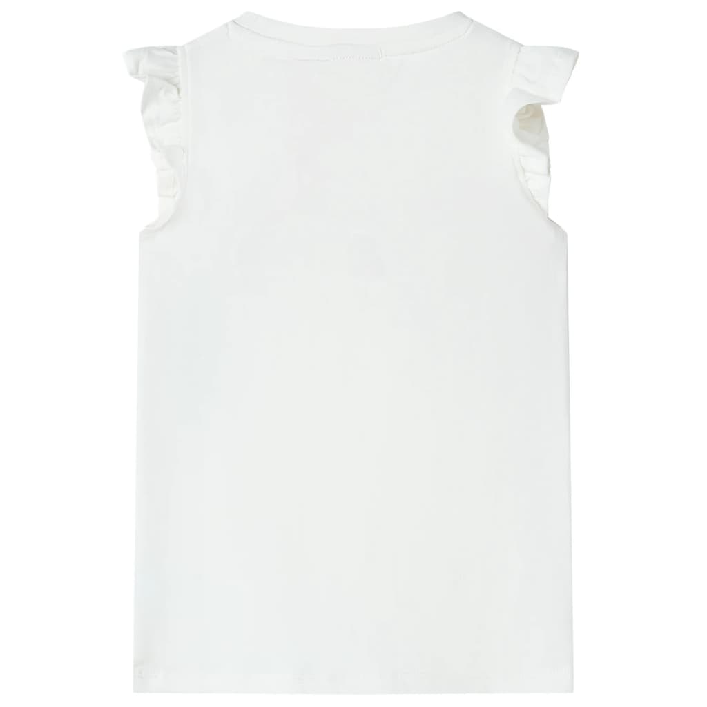 VidaXL Chemise enfant 140 écru