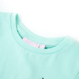 VidaXL Chemise enfant 92 bleu mer clair