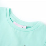 VidaXL Chemise enfant 104 bleu mer clair