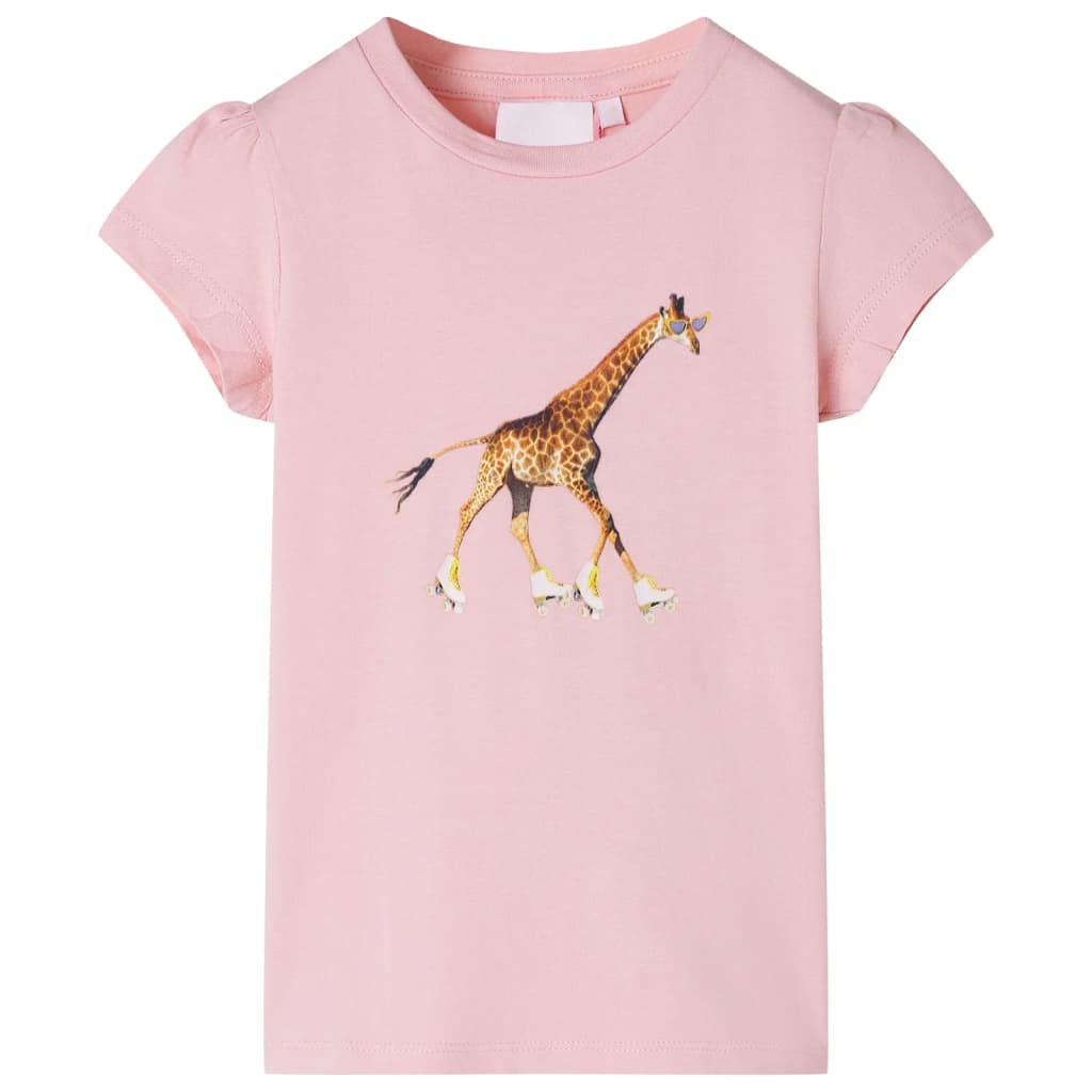 VidaXL Chemise enfant 128 rose clair