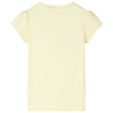 VidaXL Chemise enfant 92 jaune doux