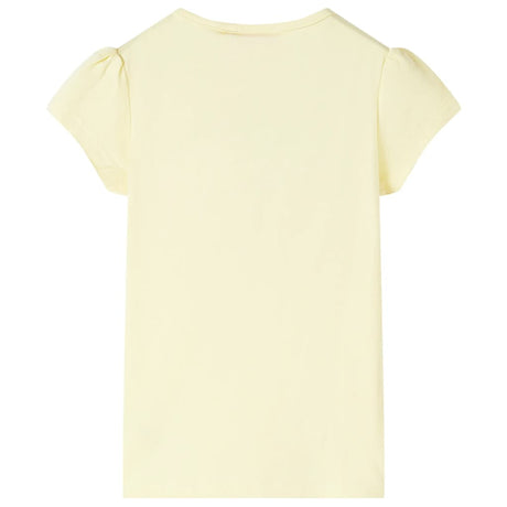 VidaXL Chemise enfant 92 jaune doux