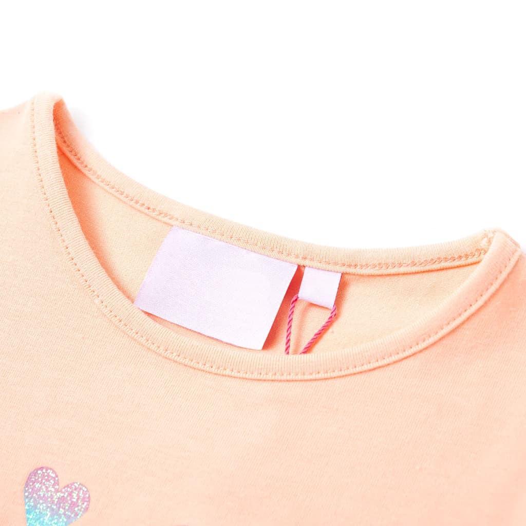 VidaXL Chemise enfant 92 orange clair