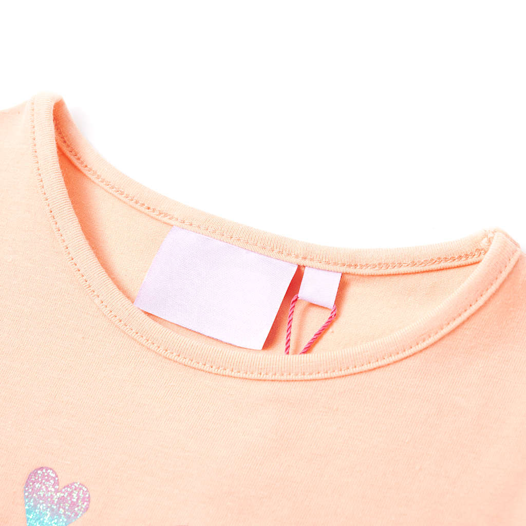 VidaXL Chemise enfant 104 orange clair