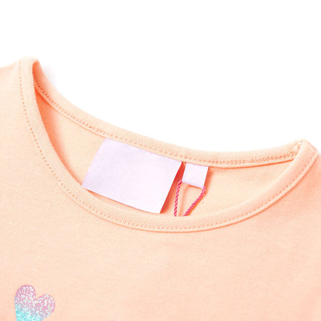 VidaXL Chemise enfant 104 orange clair