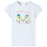 VidaXL Chemise enfant 116 bleu clair