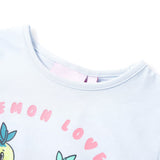 VidaXL Chemise enfant 116 bleu clair