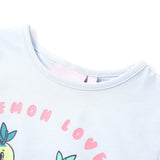 VidaXL Chemise enfant 140 bleu clair