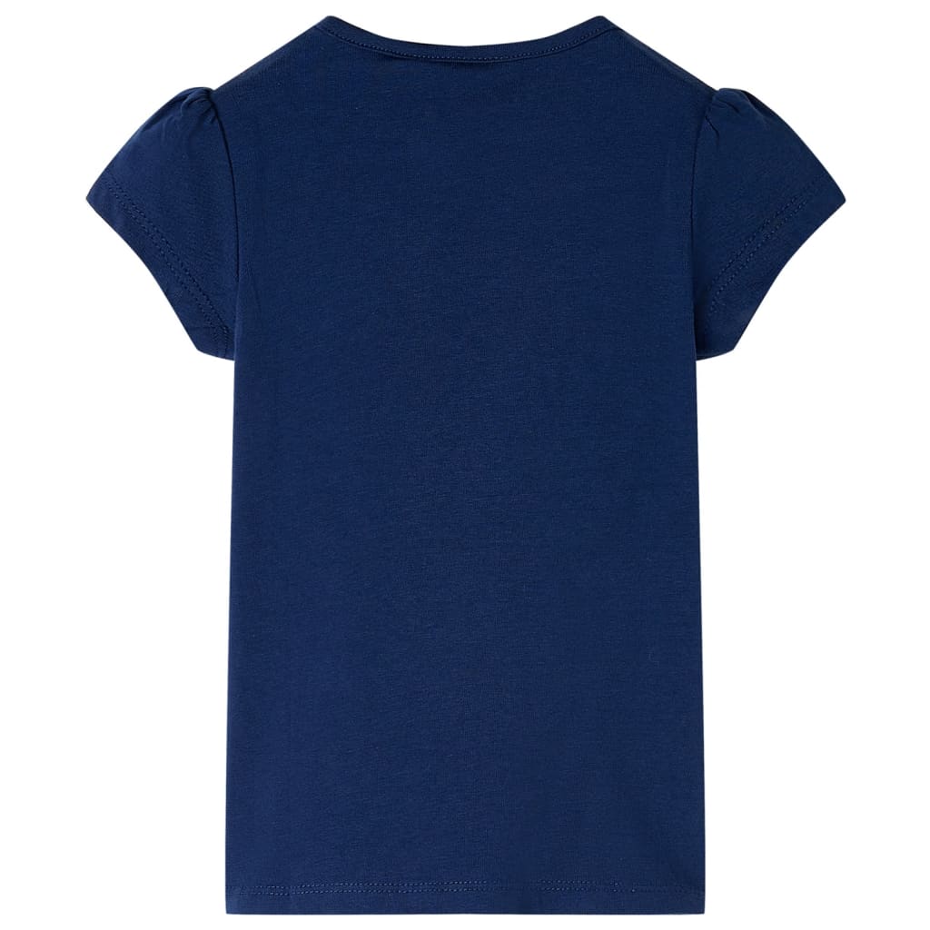 VidaXL Chemise enfant 92 bleu marine