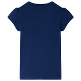 VidaXL Chemise enfant 104 bleu marine