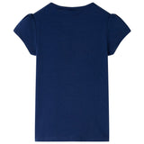 VidaXL Chemise enfant 140 bleu marine