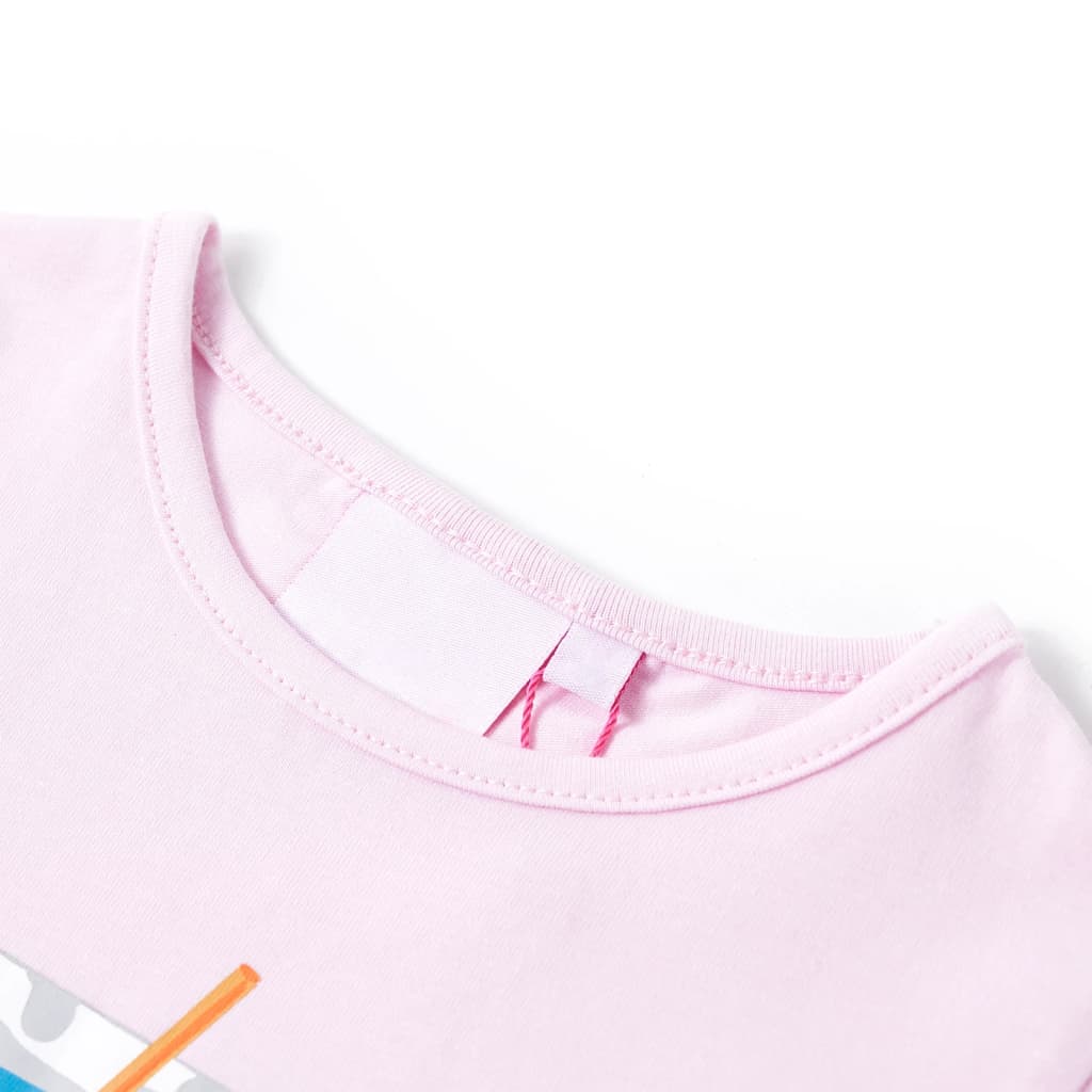 VidaXL Chemise enfant 140 rose tendre