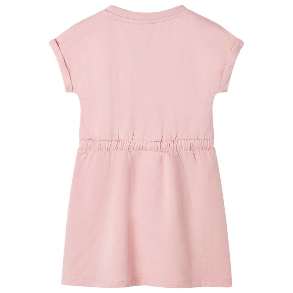 VidaXL Robe enfant avec cordon de serrage 92 rose clair
