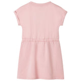 VidaXL Robe enfant avec cordon de serrage 92 rose clair